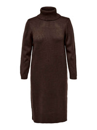 CARBRANDIE L/S ROLL NECK DRESS KNIT