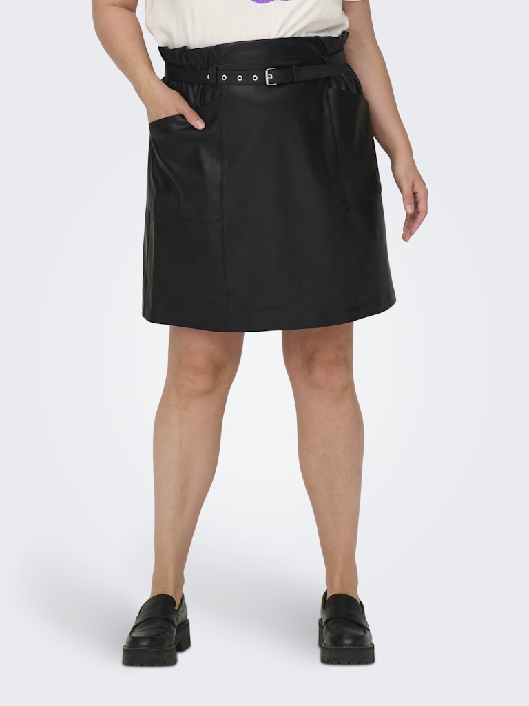 CARHEIDI FAUX LEATHER SKIRT