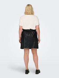 CARHEIDI FAUX LEATHER SKIRT