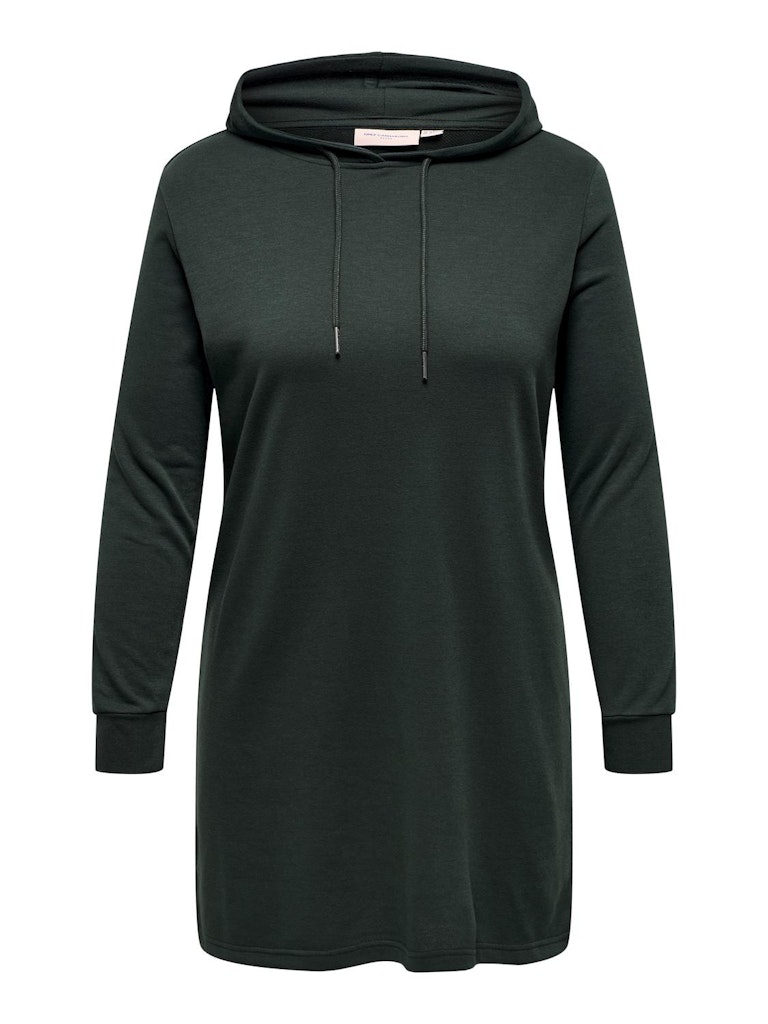 CARSIV L/S HOOD TUNIC SWEAT DRESS