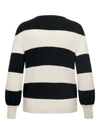 CARNEW DARIA L/S STRIPE PULLOVER KNT