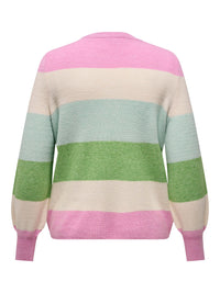 CARNEW DARIA L/S STRIPE PULLOVER KNT