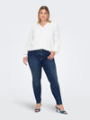 CARSHAPE REG ANKEL SEAMLESS SHAPING JEANS
