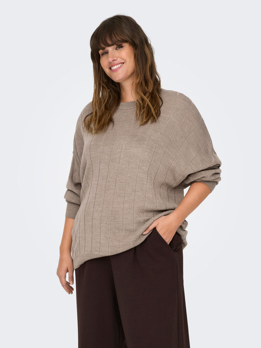 CARTESS LS O-HALS STRIKK