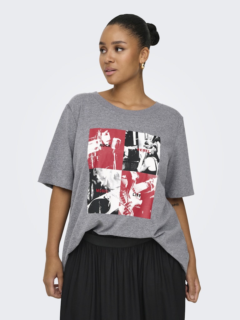 CARJIMINA LIFE 2/4 BOXY TEE