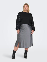 CARDOMINA SATIN CALF SKIRT