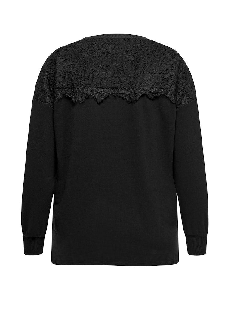 CARLIZZY LS LACE SWEAT