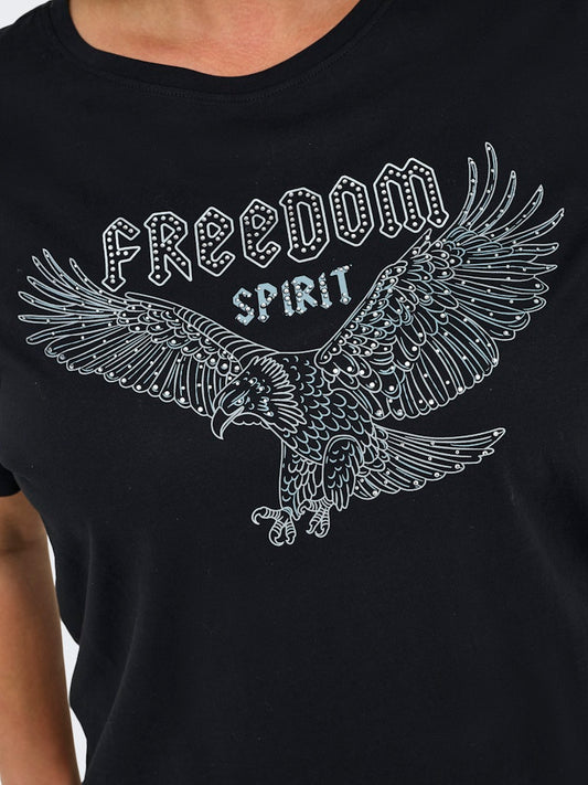 CARCRUZ LIFE KORTÆRMET O-HALS REG TEE JRS