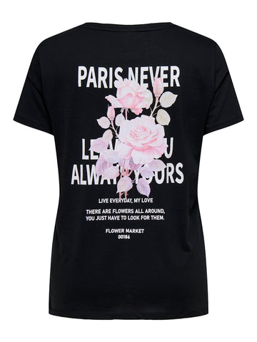 CARCRUZ - T-shirt med Print For & Bag