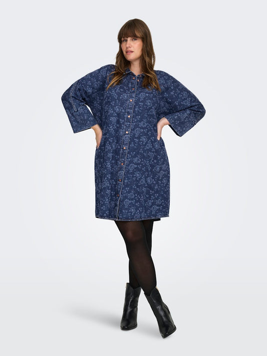 CARGRACE - Kjole med 3/4 ærmer