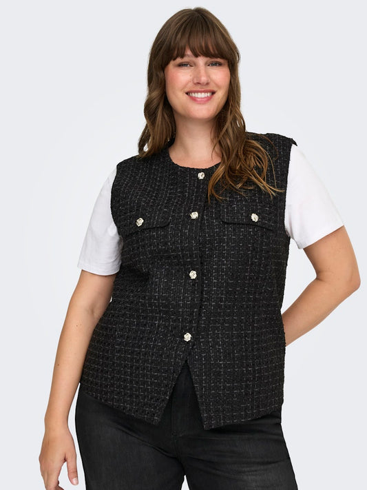 CARSHONA - Bouclé Vest