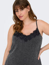 CARCAROL - Glitter Singlet Top