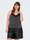 CARCAROL - Glitter Singlet Top