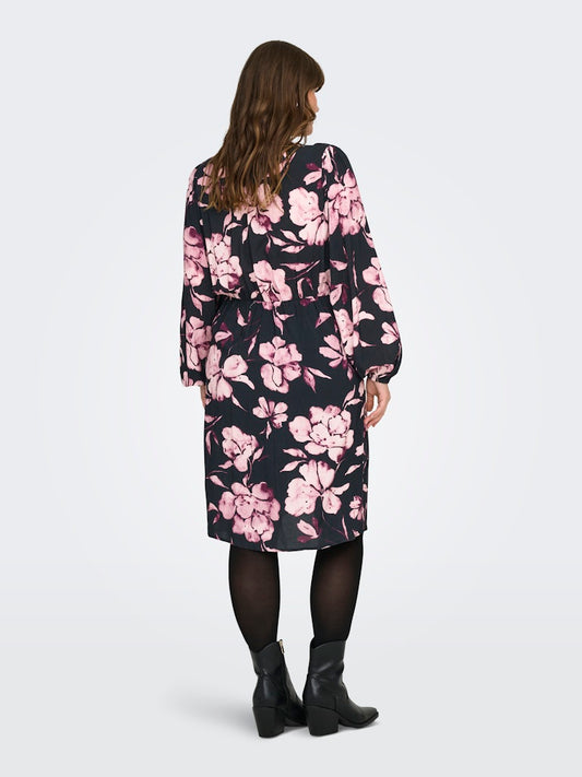 CarLinka - Blomstret Kjole