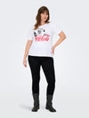 CarCoca Cola - Hvid Jule T-Shirt
