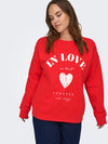 Sofia Langermet Word Rund Hals Sweatshirt Junior