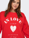 Sofia Langermet Word Rund Hals Sweatshirt Junior