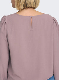 CARMETTA LIFE L/S O-NECK TOP