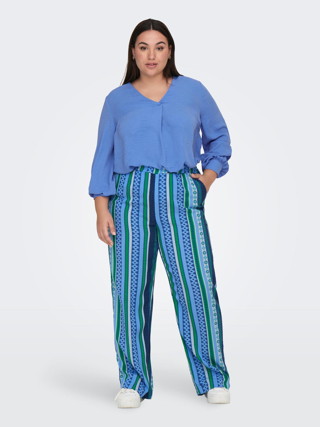 CARMARRAKESH LIFE WIDE ANKEL PANTS AOP