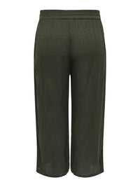 CARLESLIE LIFE CROP WIDE PANT WVN