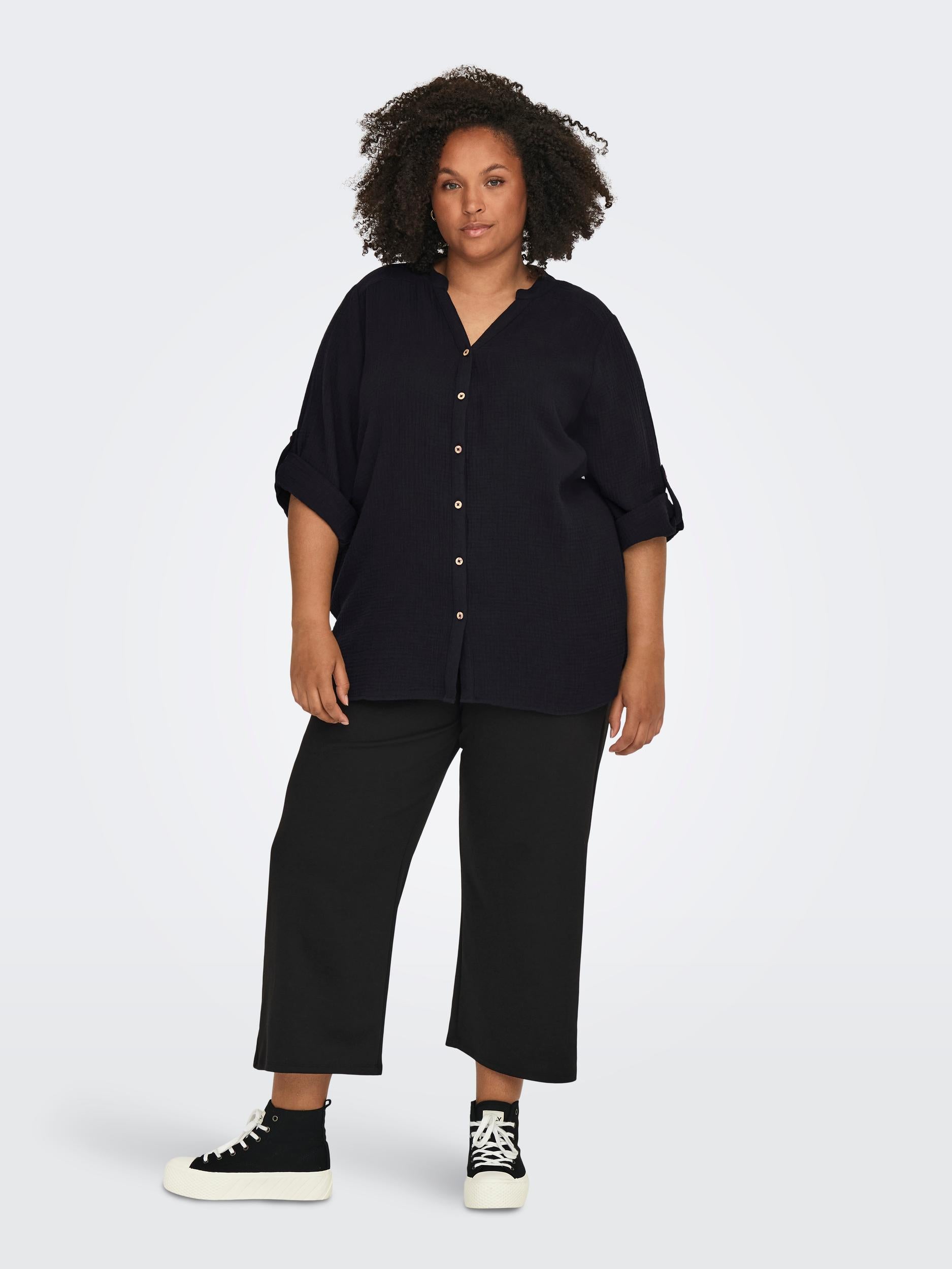 CARTHEIS 3/4 LONG SHIRT WVN