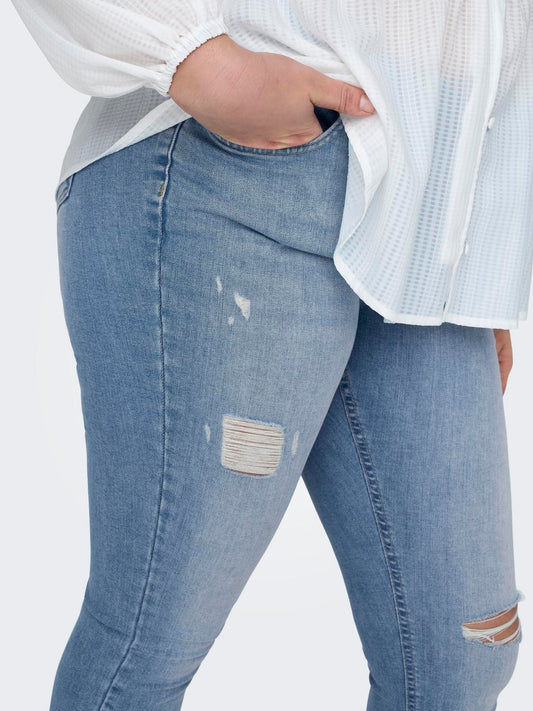 CARWILLY - SKINNY ANKLE DENIM JEANS