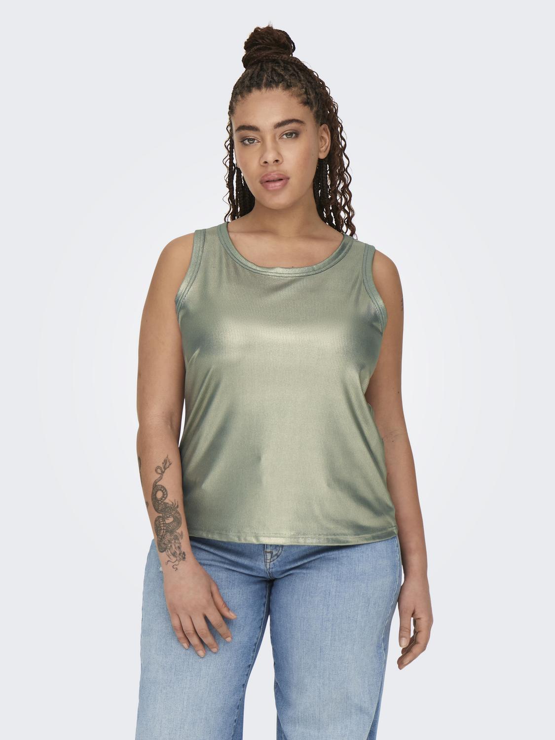 CARSOL SL GLITTER RIB TOP