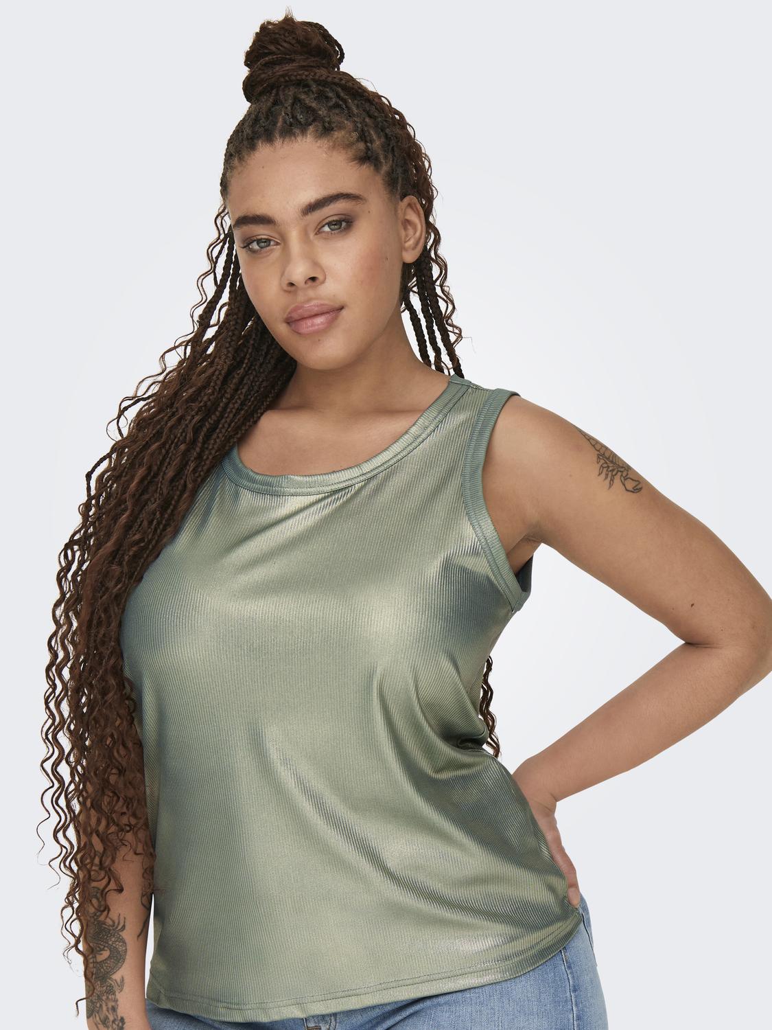 CARSOL SL GLITTER RIB TOP