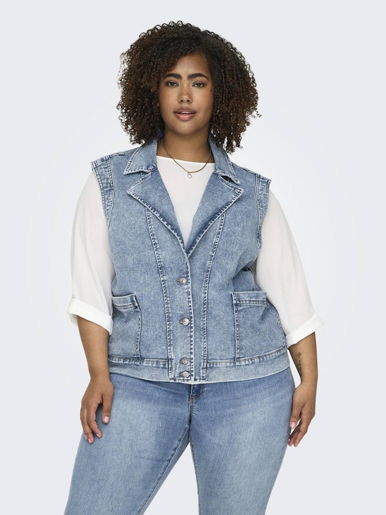 CARMIA SL WAISTCOAT DENIM