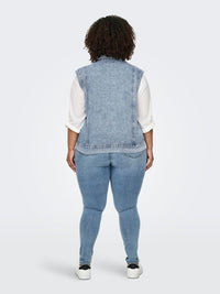 CARMIA SL WAISTCOAT DENIM