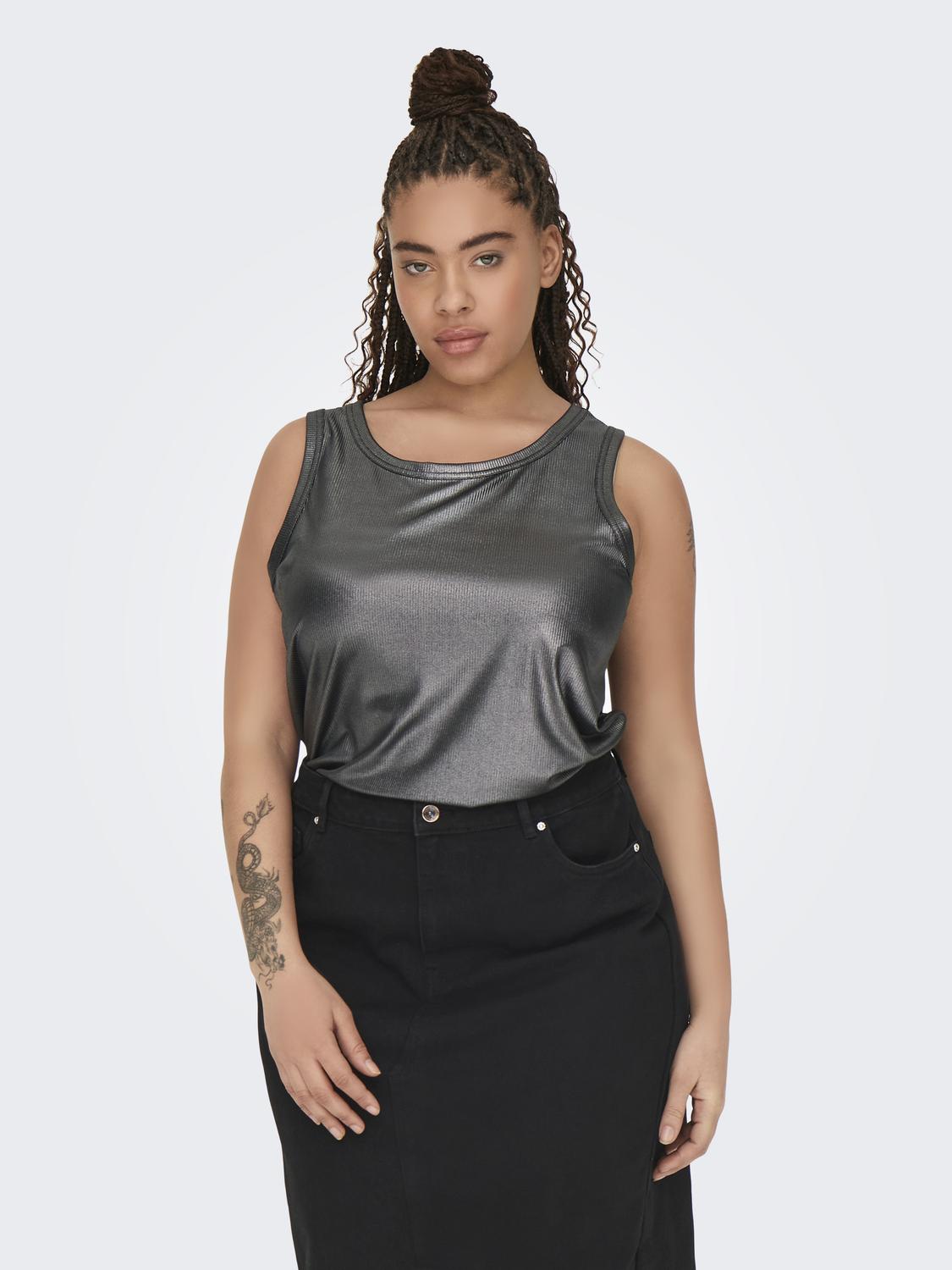 CARSOL SL GLITTER RIB TOP