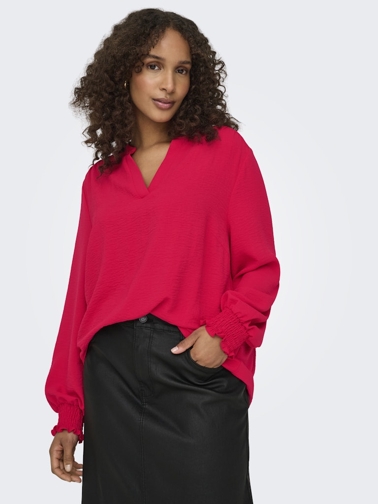 CARMETTA LIFE V-NECK TOP NOOS