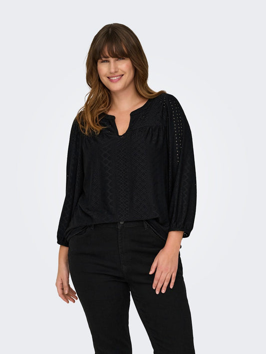 CARSANDRA 3/4 SPLITT TOPP JRS