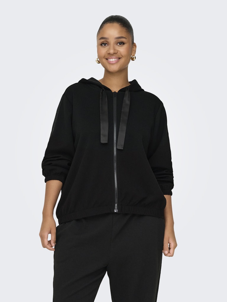 CARSCARLETT LS ZIP HOOD SWEAT