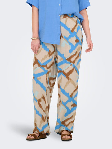 CARROWA - Bukser med elastisk midje