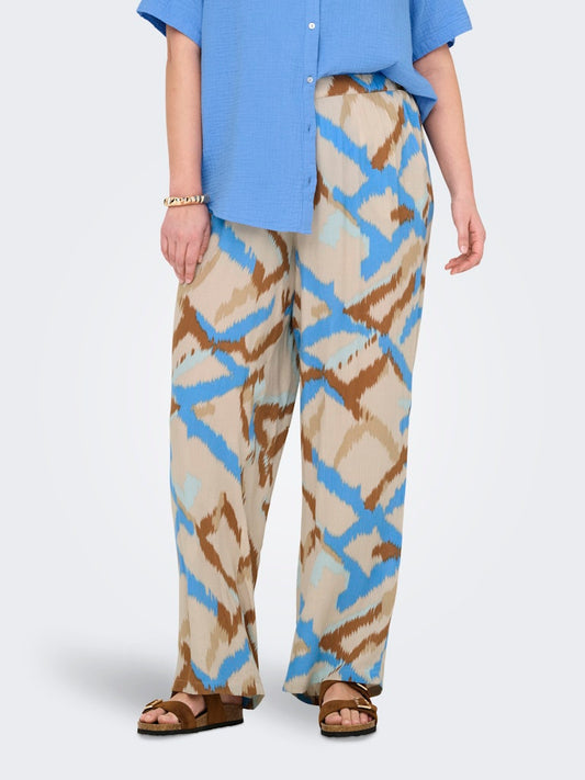 CARROWA - Bukser med elastisk midje