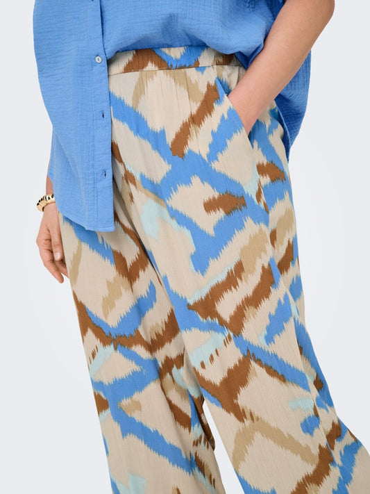 CARROWA - Bukser med elastisk midje