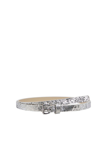 GLITTER PU JEANS BELTE ACC