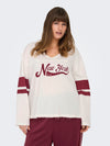 CAREMERY - V-hals Sweatshirt