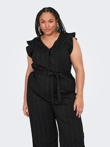 CARDIA KORTERMET V-HALS JUMPSUIT CS JRS