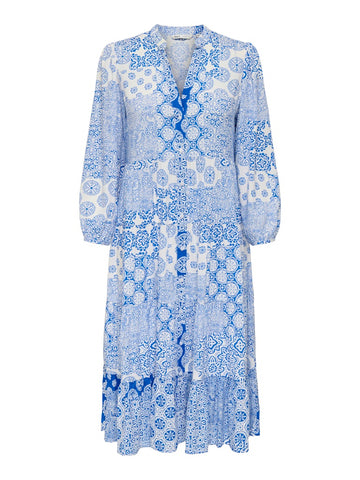 CARMILANA - V-hals kjole / NOOS