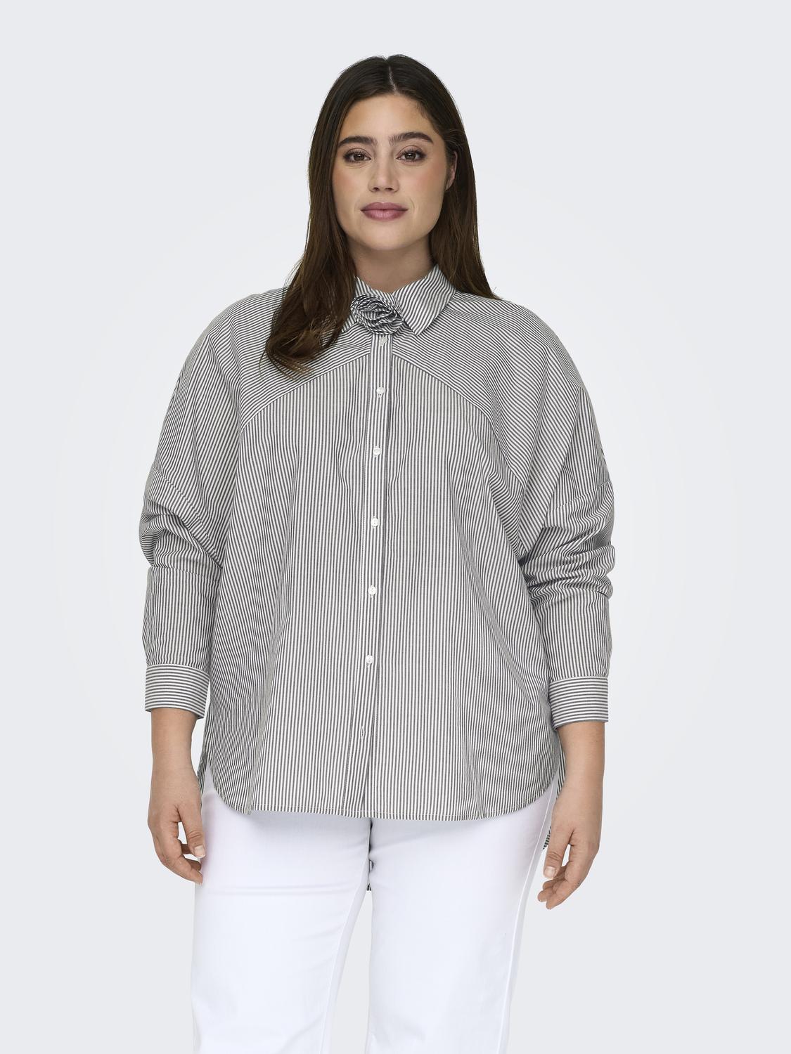 CARNONNA LS ASYMMETRIC SHIRT