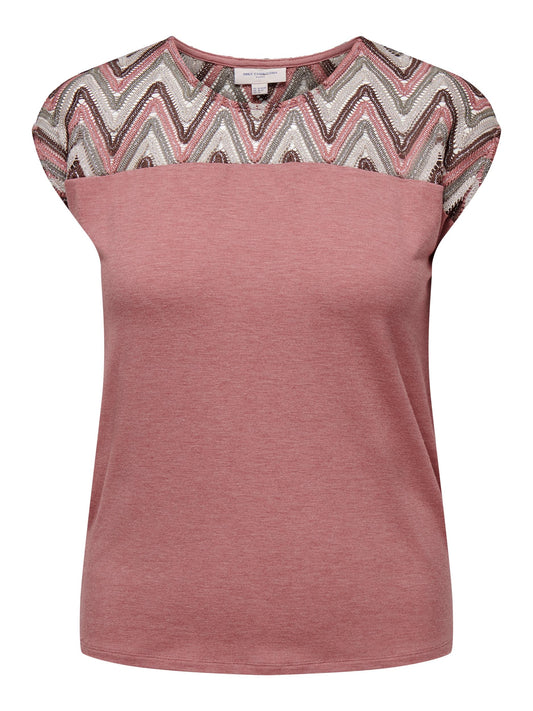 CARKINAPPA S/S O-NECK TOP JRS