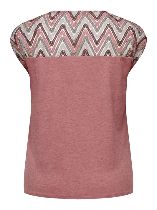 CARKINAPPA S/S O-NECK TOP JRS