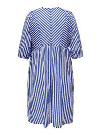 CARABEL LIFE 3/4 MIDI TIE DRESS