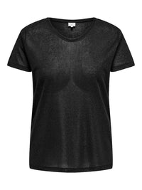 Glitter t-shirt fra Carmakoma