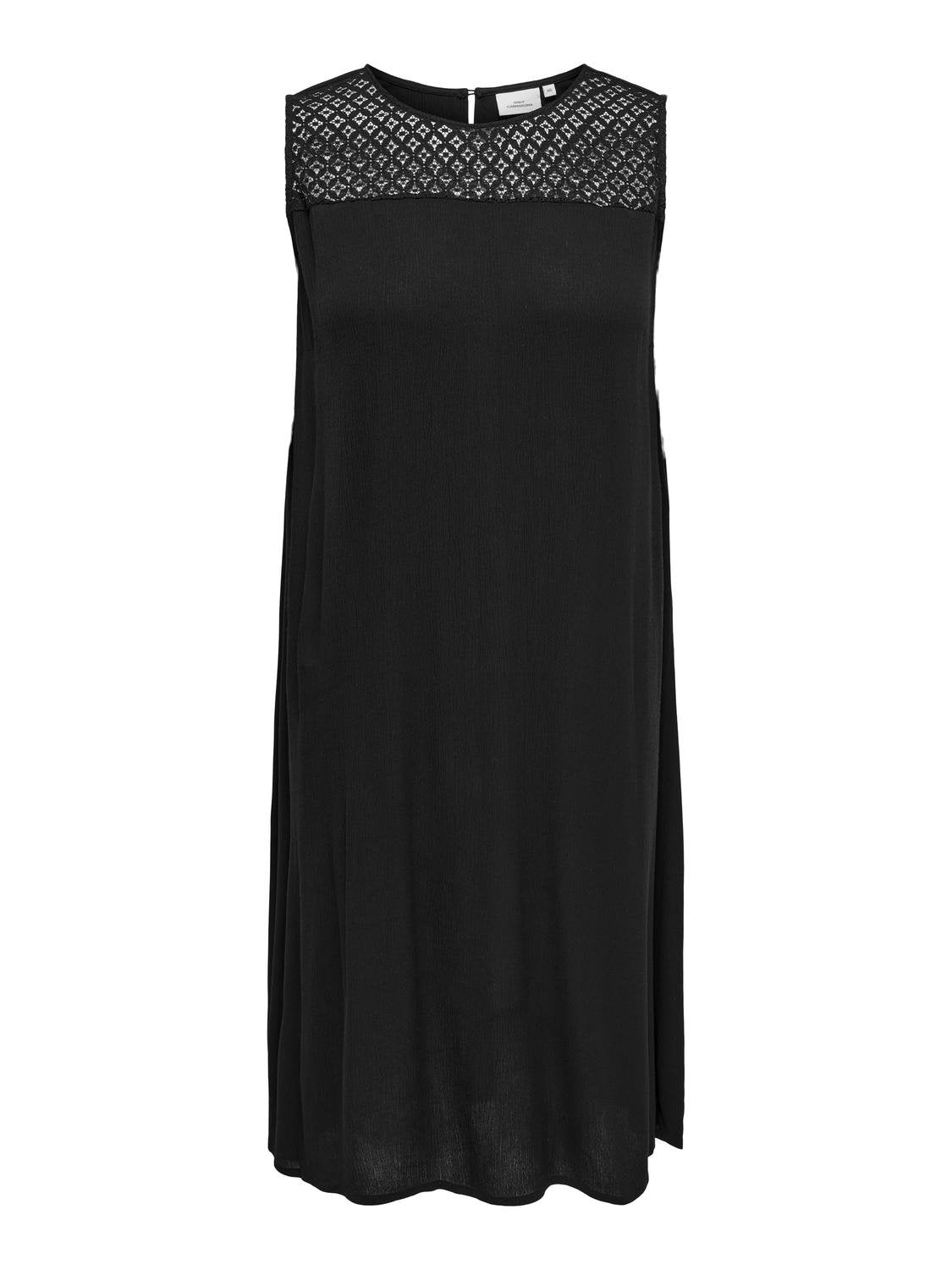 Blondekjole plus size