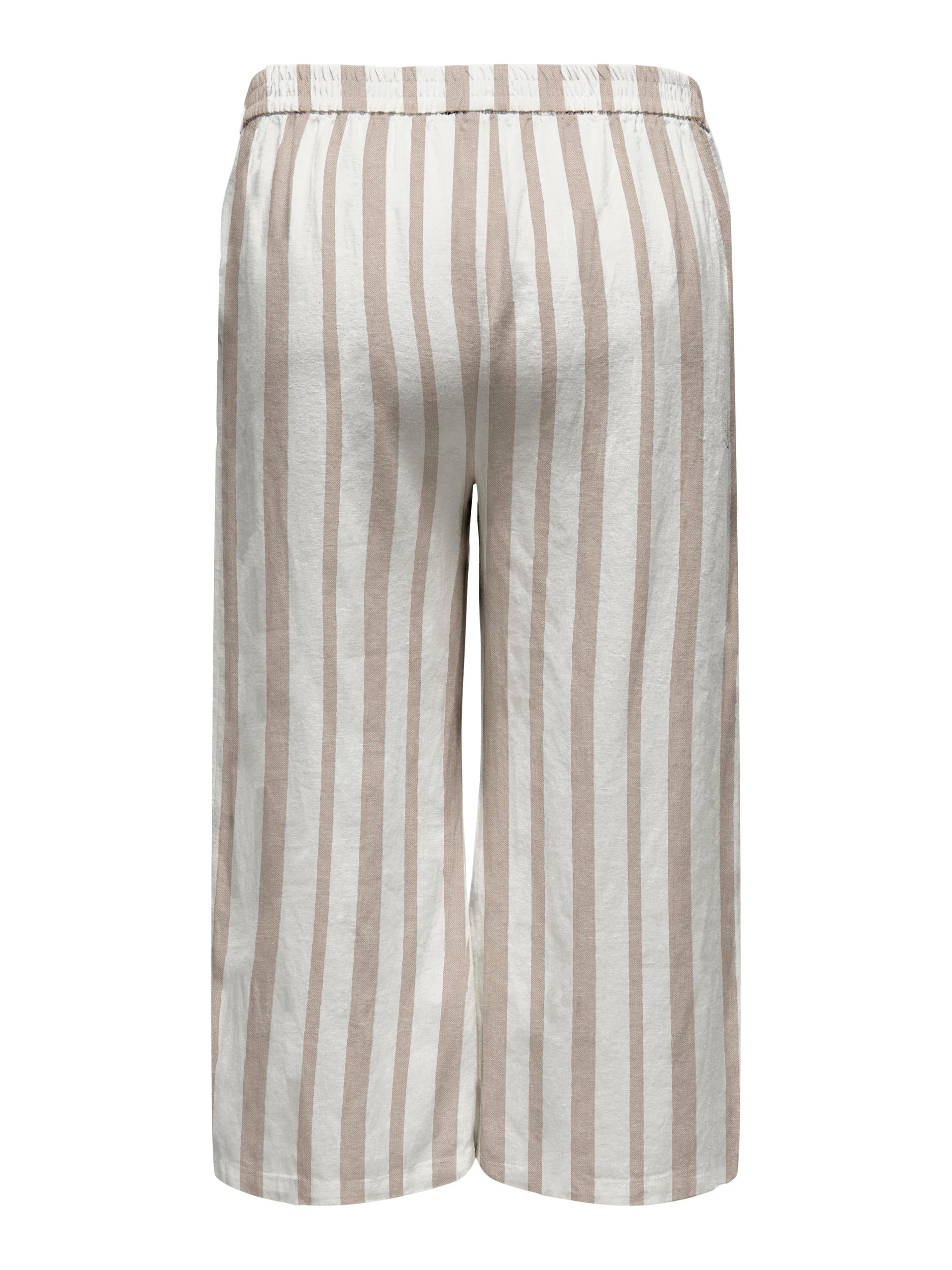 CARCARISA CARO LINEN CULOTTE PANTS