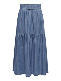 CARPIA BEA LONG SKIRT DENIM