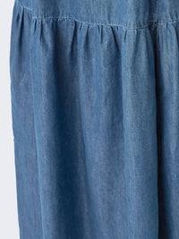 CARPIA BEA LONG SKIRT DENIM